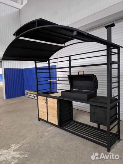 Мангал, печка под казан