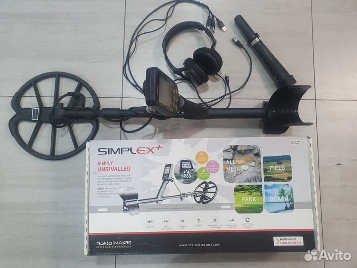 Металлоискатель nokta makro simplex plus