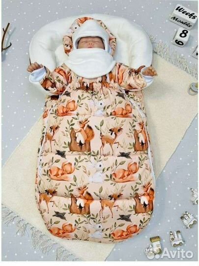 Конверт на выписку зимний