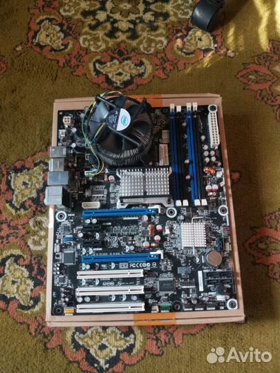 Материнская плата Intel DP45SG+ Процессор q9550