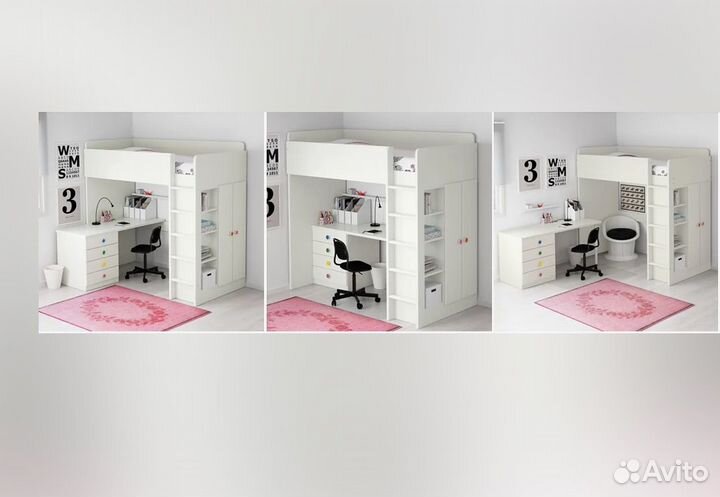 Кровать-чердак IKEA