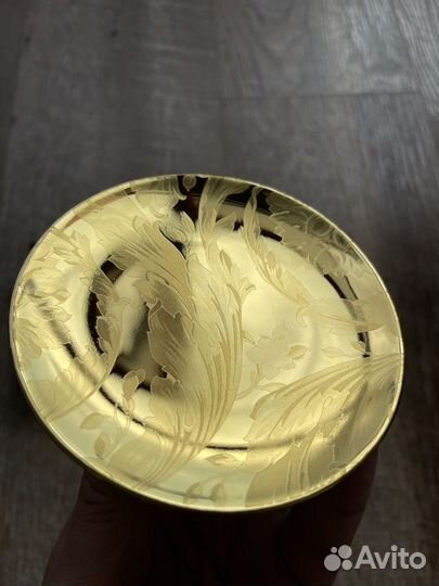 Тарелка Versace 10 см (Vanity La Doree)