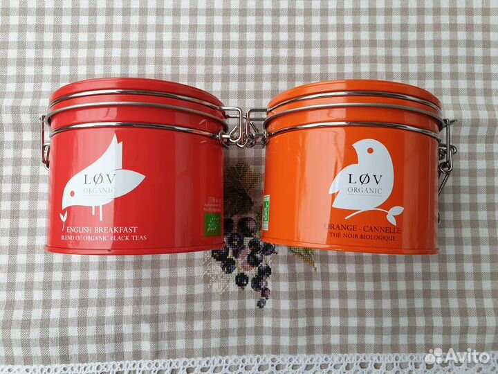 Жестяная банка/емкость для чая/кофе/хранения