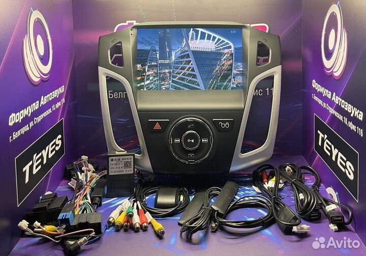 Штатная магнитола Ford Focus 2011-2019 CC3 2K 4-64