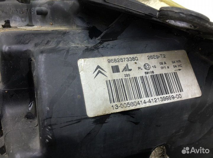 Фара левая Citroen C3 1.6 I 2009