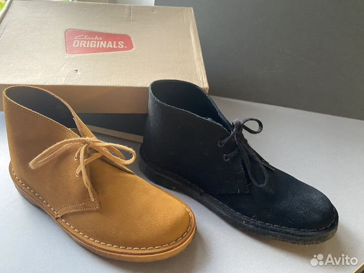 Ботинки Clarcs, 39 (5,5 UK), черный