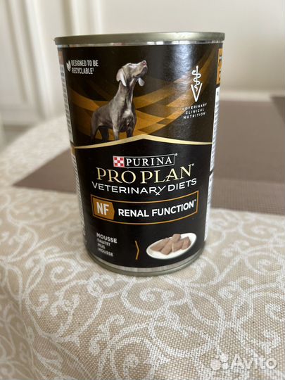 Purina pro plan nf для собак