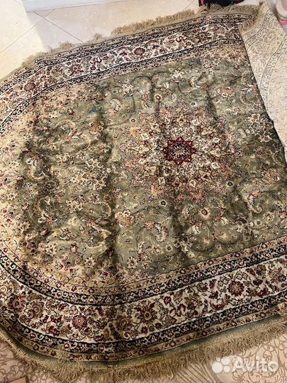 Ковер 2 на 3. Шелк и хлопок