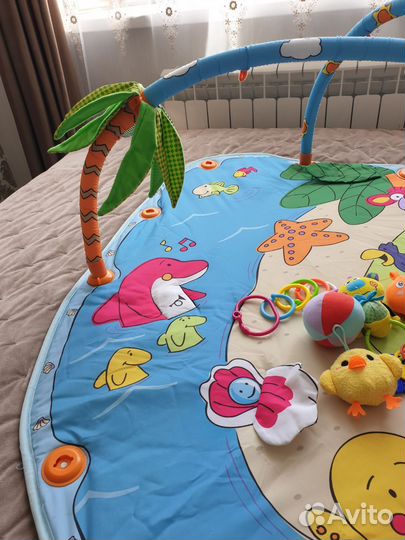 Развивающий коврик tiny love