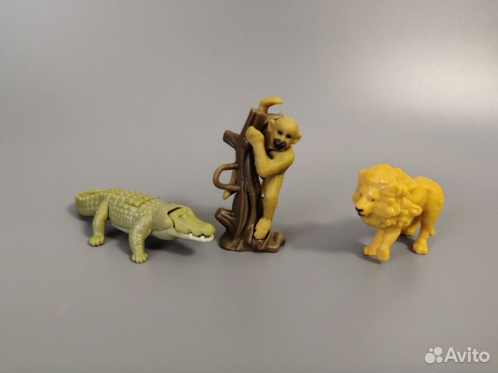 Киндер сюрприз игрушки Животные пакетами