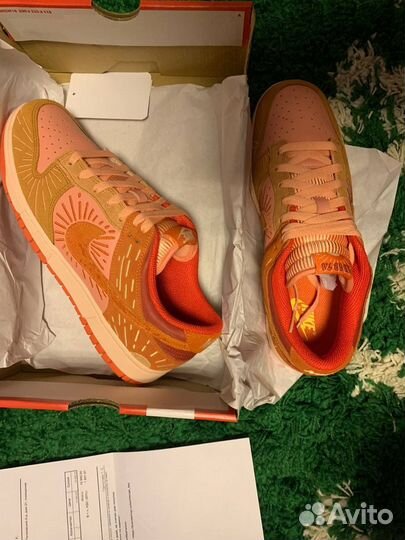 Кроссовки nike dunk low summer edition