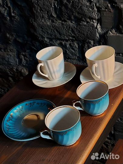 Чашки. Фарфор. Винтаж