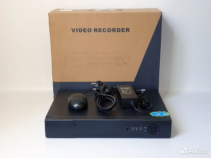 Видеорегистратор гибрид на 16 камер 2 жестких диск