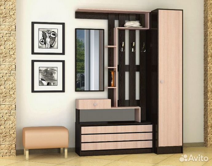 Прихожая на заказ. Шкаф новый в рассрочку