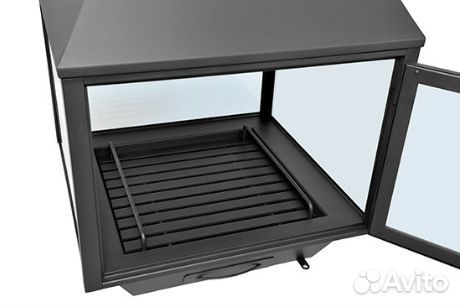 Loft-камин подвесной