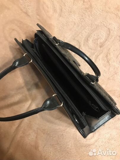 Сумка женская черная офисная