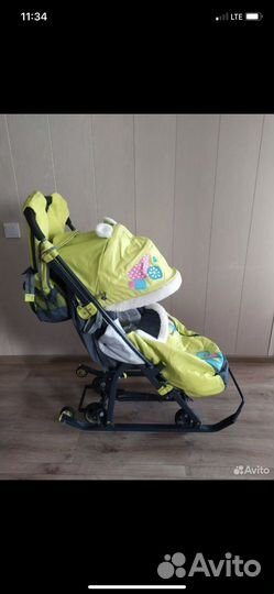 Санки коляска ника