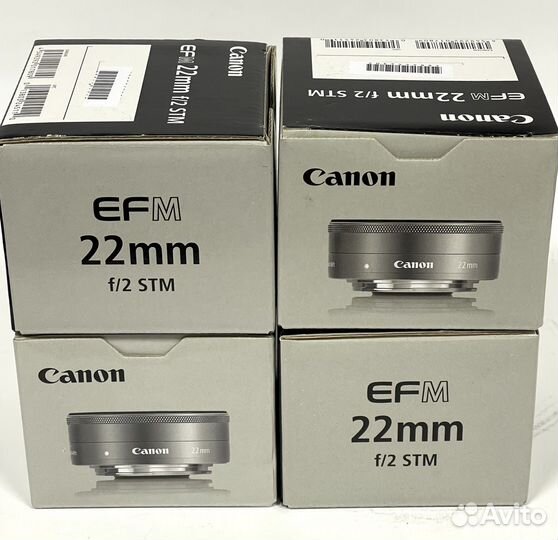 Canon EF-M 22mm f/2 STM (новый)