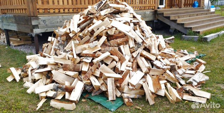 Дрова Березовые в укладку в Приозерске любого объе