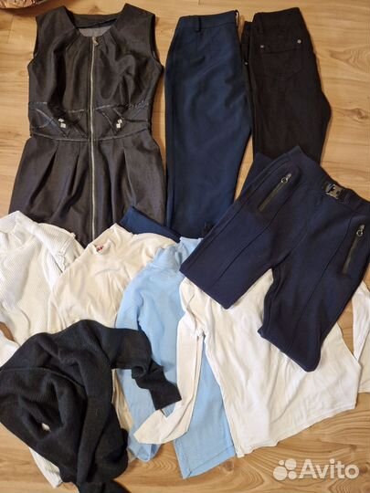 Пакетом одежда для школы для девочек