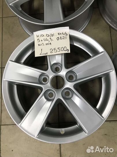 R16. J6, 5 Et 46. 5-114,3 67,1mm Mit original