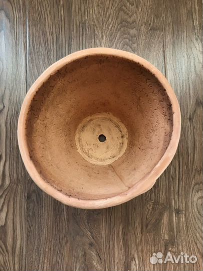 Глиняный горшок для цветов