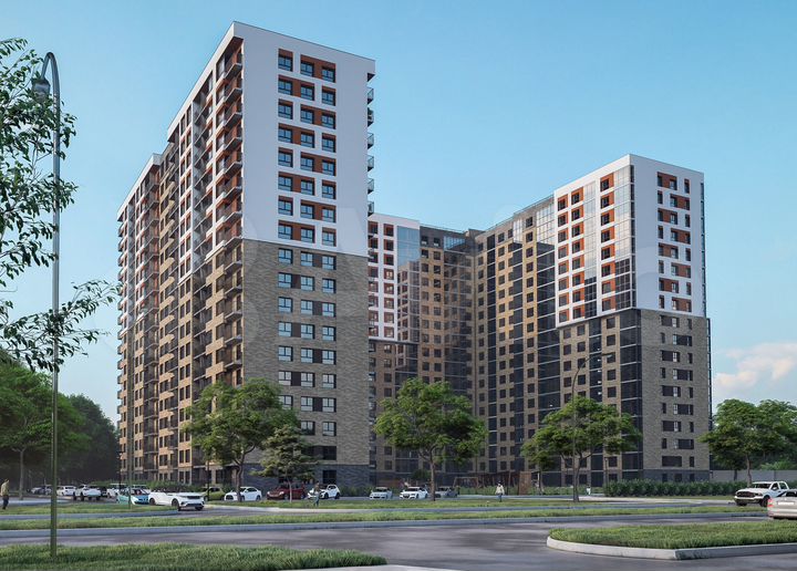 1-к. квартира, 41,5 м², 3/18 эт.