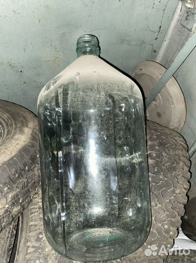 Бутыль стеклянная 20 литров