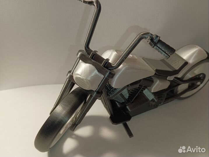 Модель мотоцикла 3д печать