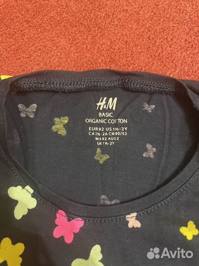 Платье для девочки hm 92