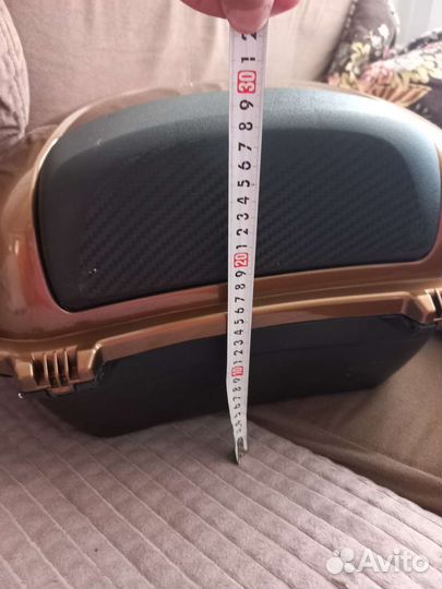 Кофр для мотоцикла, мопеда, скутера на 34 литра