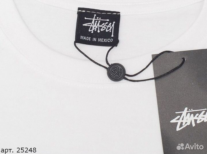 Футболка Stussy peace белая