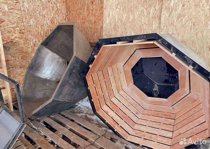 Банный чан/Купель с гарантией из нержавейки