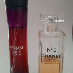 Armani code cashmere,Chanel 5 premier