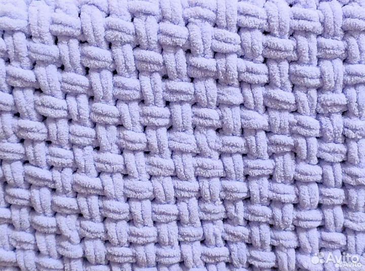 Плед из Ализе пуффи