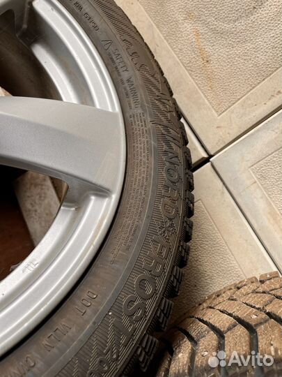 Колеса в сборе r15 зимние шипованные