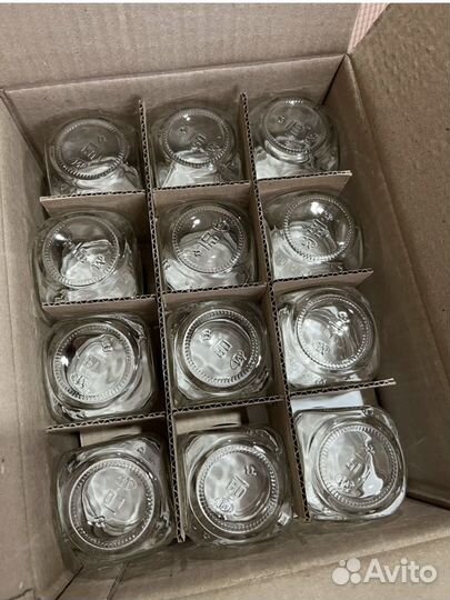 Набор стеклянных банок для специй,200 мл