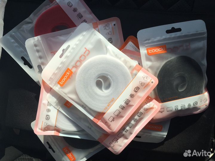 Стяжки на липучках, стяжки для компьютера