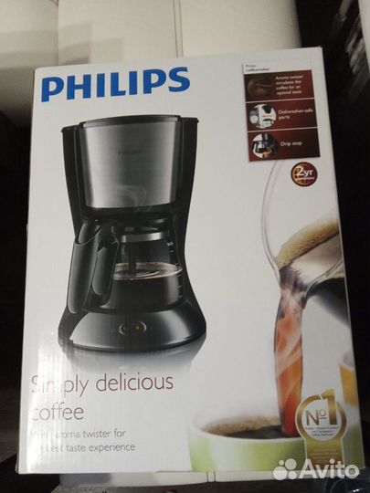Новая кофеварка Philips