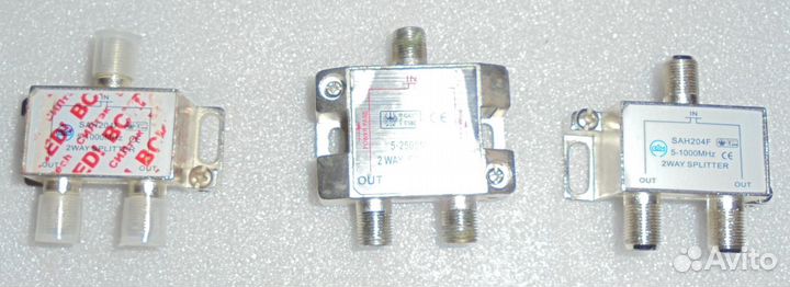 Делитель разветвитель сплитер 1на2