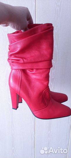 Ботильоны сапожки натуральная кожа 38
