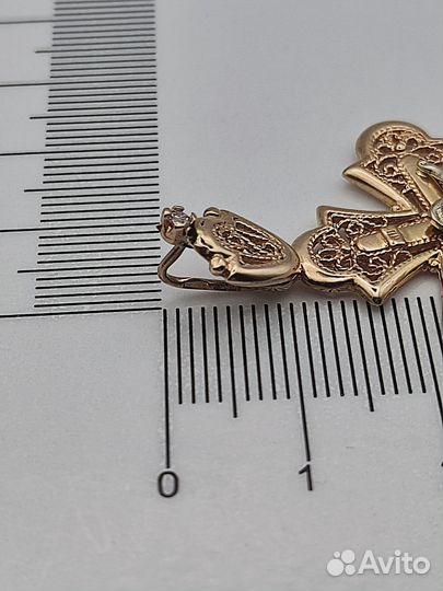 Золотой крест 585 5.89гр