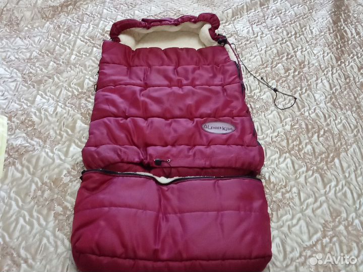 Зимний конверт в коляску