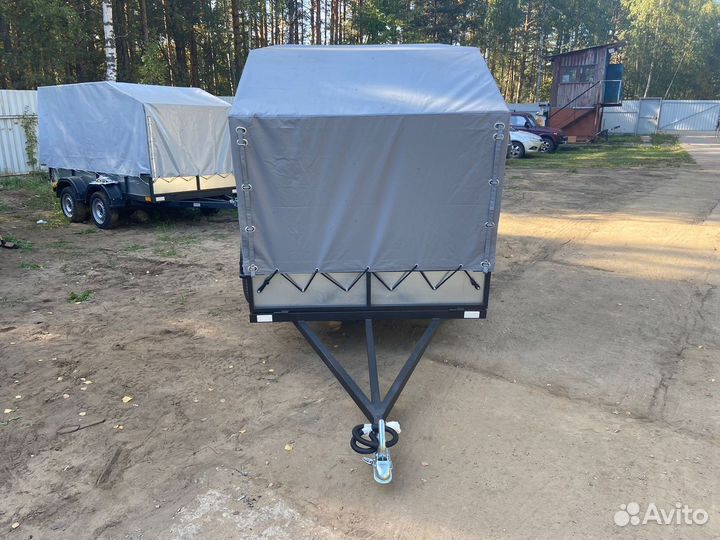 Прицеп одноосный 2.5х1.5 бортовой усиленный