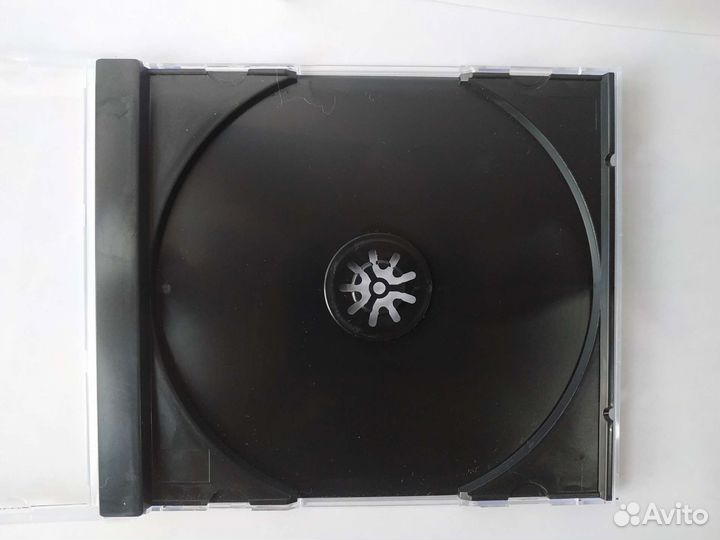 Коробочки CD box черные(50 шт) Тайвань