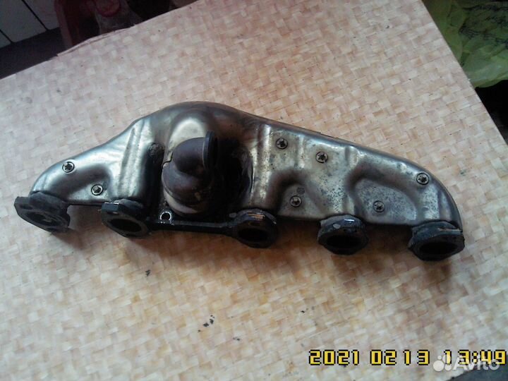 Фольксваген туарег коллектор выпускной