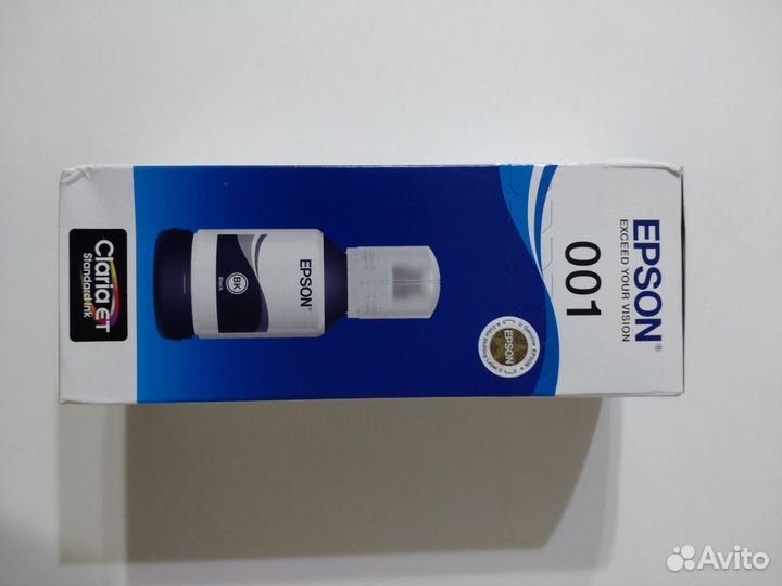 Картридж epson 001 чёрный