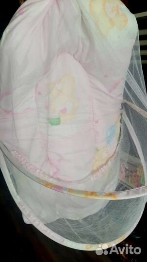 Матрас с сеткой для малышей