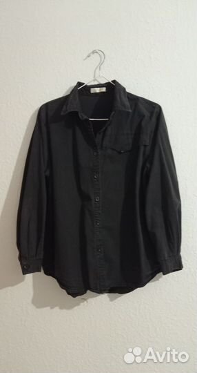 Рубашка женская 44 размер, оверсайз