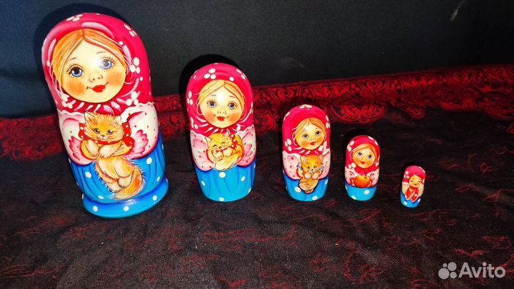 Матрёшки 5 мест